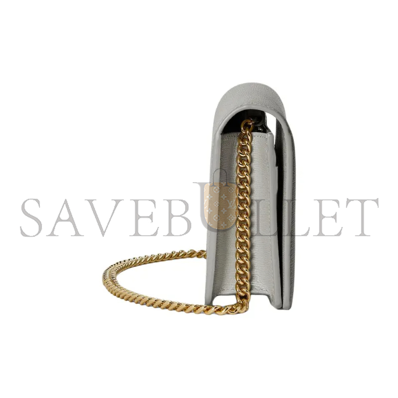 GUCCI CHAIN WALLET WITH GUCCI SCRIPT 772643 (20*12.5*4cm)